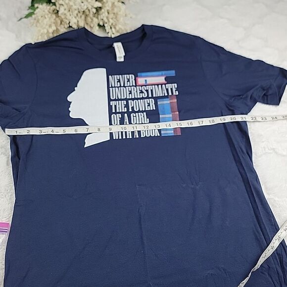 ‎Book Worm Novelty Tee Shirt[SIZE XL] - Picture 5 of 5